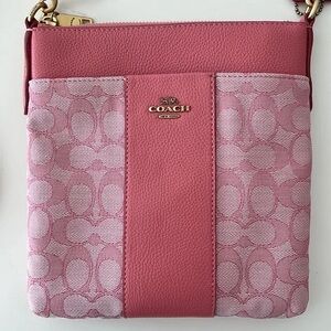 Coach Pink Crossbody Bag